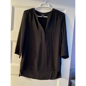 A. N. A. Black dress shirt